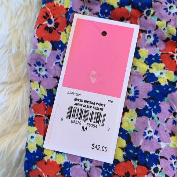 NWT Juicy Couture Cami and Shorts Sleep Set sz M - Picture 7 of 7